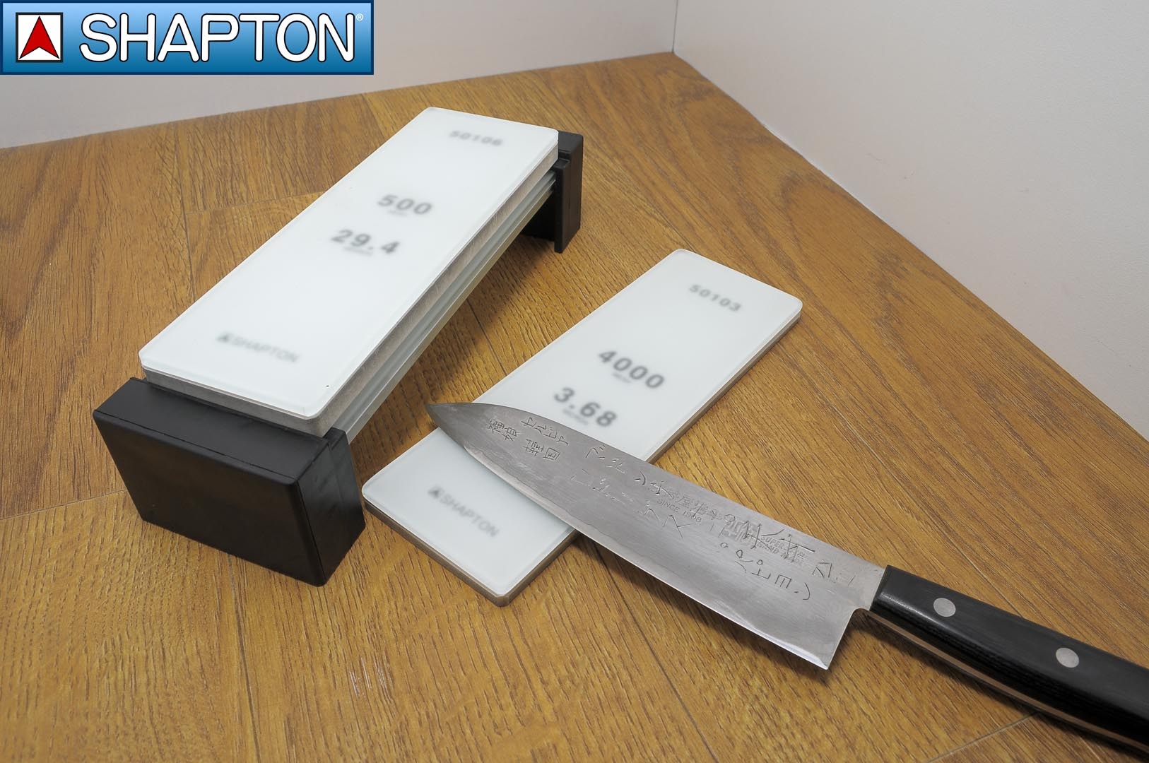 SHARPAL Afilador de cuchillos eléctrico 198H, sistema profesional de  afilado de cuchillos de 3 etapas con ruedas de diamante, apto para  cuchillos de